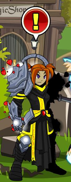 George Lowe's avatar in battleon.....with Twilly.