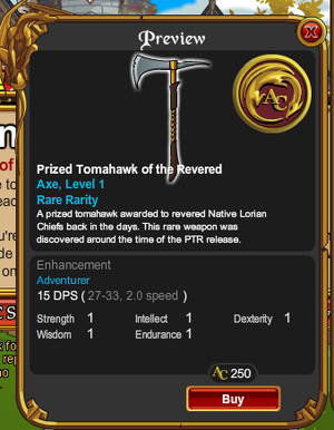 Prized Tomahawk of the Revered.png
